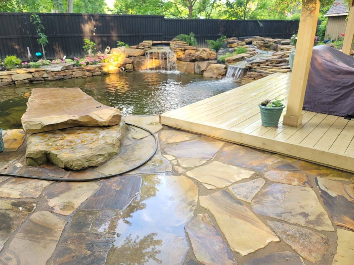 Koi Pond Project